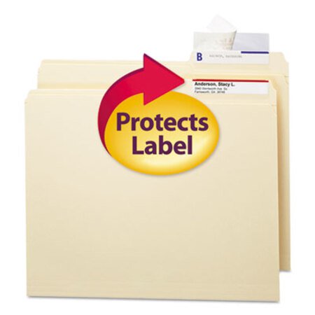 Picture of Seal and View File Folder Label Protector, Clear Laminate, 3-1/2x1-11/16, 100/PackSMD-67600