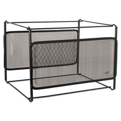 Picture of Mesh File Frame Holder, Letter Size, 11.38" Long, BlackROL-22191