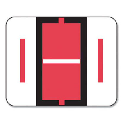 Picture of A-Z Color-Coded End Tab Filing Labels, I, 1 x 1.25, White, 500/RollSMD-67079