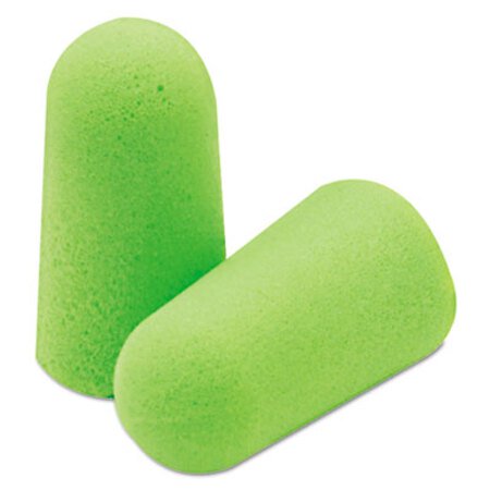 Picture of Pura-Fit Single-Use Earplugs, Cordless, 33NRR, Bright Green, 200 PairsMLX-6800