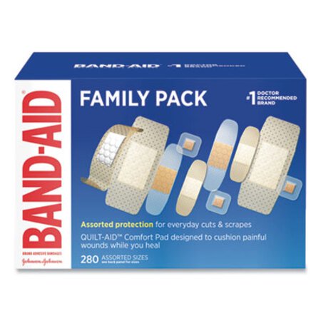 Picture of Sheer/Wet Adhesive Bandages, Assorted Sizes, 280/BoxJOJ-4711