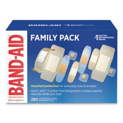 Picture of Sheer/Wet Adhesive Bandages, Assorted Sizes, 280/BoxJOJ-4711