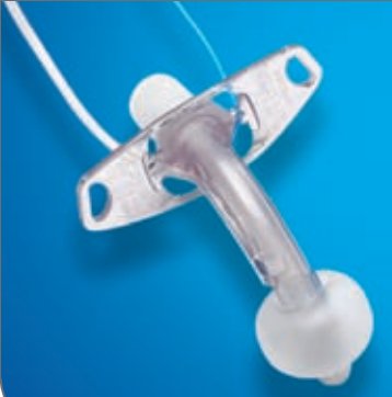 Picture of Tracheostomy Tube Portex® Blue Line® Ultra® Suctionaid® Standard Size 9 Cuffed100/875/090