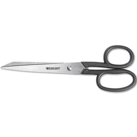 Picture of Kleencut Stainless Steel Shears, 8" Long, 3.75" Cut Length, Black Straight HandleACM-19018