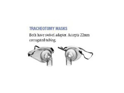 Picture of Tracheostomy Mask B&F Medical Collar Style Pediatric Adjustable Head Strap61076
