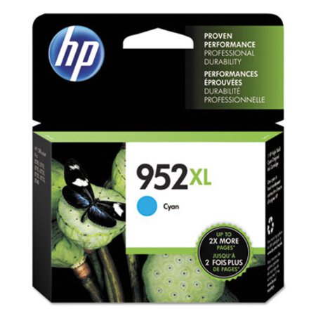 Picture of HP 952XL, (L0S61AN) High-Yield Cyan Original Ink CartridgeHEW-L0S61AN