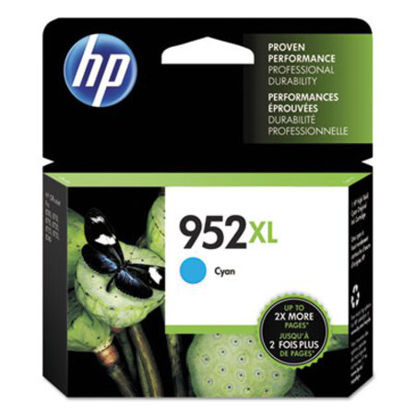 Picture of HP 952XL, (L0S61AN) High-Yield Cyan Original Ink CartridgeHEW-L0S61AN
