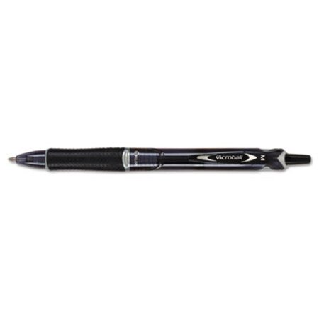 Picture of Acroball Colors Advanced Ink Ballpoint Pen, Retractable, Medium 1 mm, Black Ink, Black BarrelPIL-31821