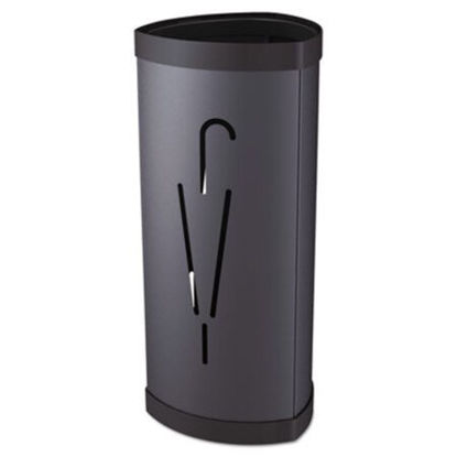 Picture of Triangular Umbrella Stand, 10.25w x 10.25d x 23.67h, Black Steel/PlasticABA-PMTRIA2N