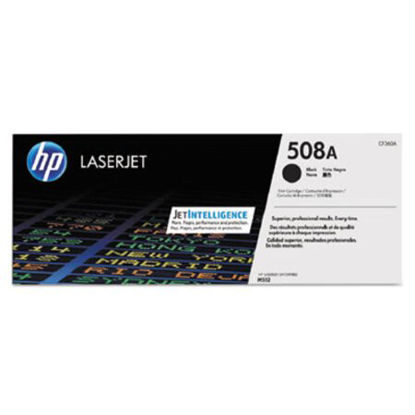 Picture of HP 508A, (CF360A) Black Original LaserJet Toner CartridgeHEW-CF360A