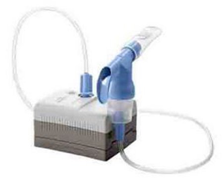 Picture of InnoSpire Mini Compressor Nebulizer System Small Volume 8 mL Medication Cup Universal Mouthpiece Delivery1109290