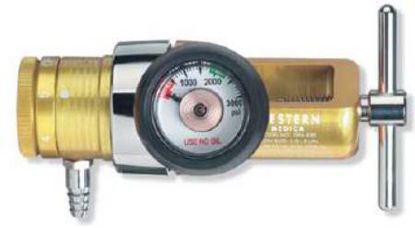 Picture of OPA Series Oxygen Regulator Click Style 0 - 25 LPM Barb Outlet CGA-870OPA-850