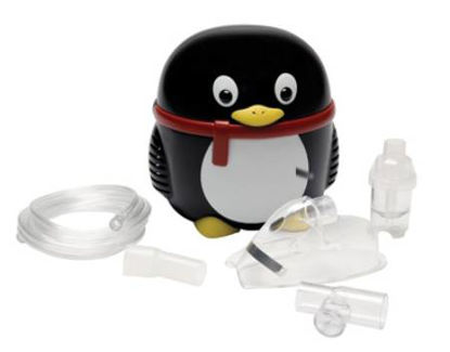 Picture of Neb-U-Tyke Penguin™ Compressor Nebulizer System Small Volume 10 mL Medication Cup Pediatric Aerosol Mask / Mouthpiece DeliveryJB77100