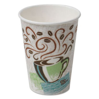 Picture of PerfecTouch Hot Cups, Paper, 12 oz, Coffee Haze Design, 1,000/CartonDXE-5342CD