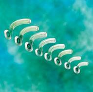 Picture of Oropharyngeal Airway Cath-Guide® Guedel 55 mm Length Clear1171