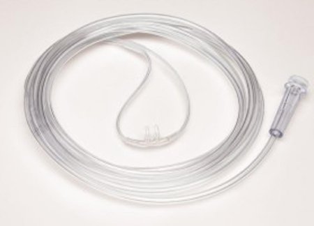Picture of ETCO2 Nasal Sampling Cannula with O2 Delivery Micro Flow Delivery Salter-Style® Pediatric Curved Prong / NonFlared Tip1610-7-50