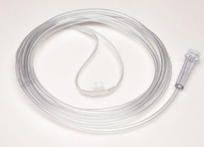 Picture of ETCO2 Nasal Sampling Cannula with O2 Delivery Micro Flow Delivery Salter-Style® Pediatric Curved Prong / NonFlared Tip1610-7-50