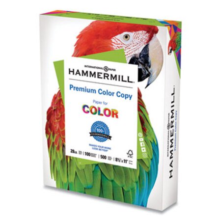 Picture of Premium Color Copy Print Paper, 100 Bright, 28lb, 8.5 x 11, Photo White, 500/ReamHAM-102467