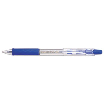 Picture of R.S.V.P. RT Ballpoint Pen, Retractable, Medium 1 mm, Blue Ink, Clear Barrel, DozenPEN-BK93C