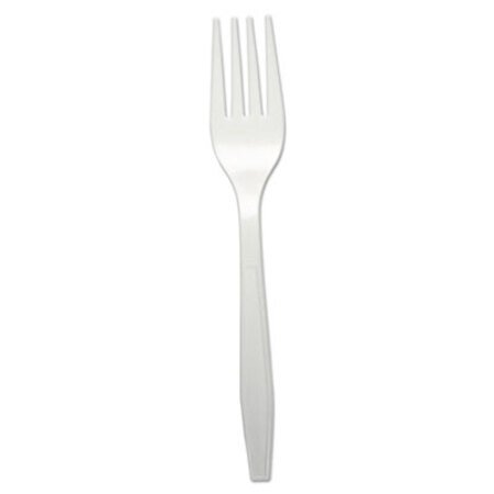 Picture of Heavyweight Polypropylene Cutlery, Fork, White, 1000/CartonBWK-FORKHWPPWH