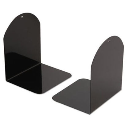 Picture of Magnetic Bookends, 6 x 5 x 7, Metal, BlackUNV-54071
