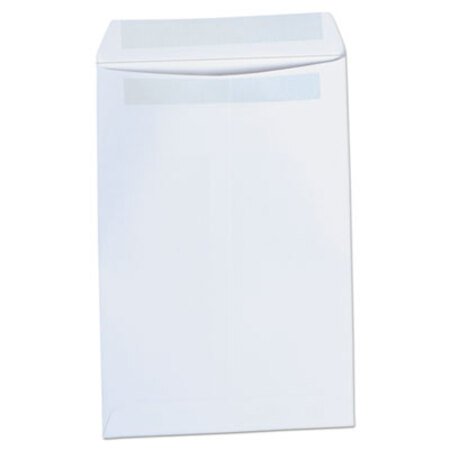 Picture of Self-Stick Open-End Catalog Envelope, #1, Square Flap, Self-Adhesive Closure, 6 x 9, White, 100/BoxUNV-42100