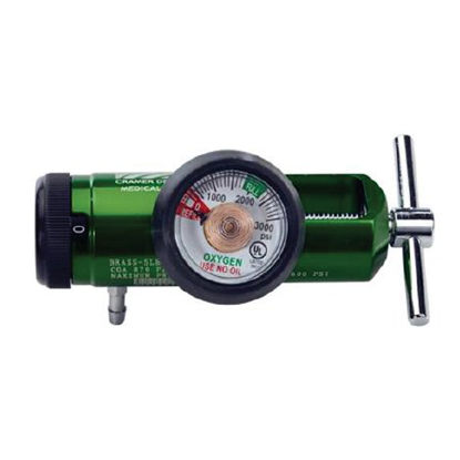 Picture of Mini Oxygen Regulator Adjustable 0 - 4 LPM Barb Outlet CGA-870AREG8704ME