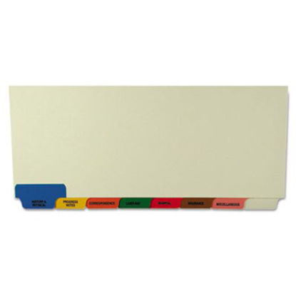 Picture of Bottom Tab Medical Chart Divider Sets, 8-Tab, Assorted Medical, 11.38 x 8.5, Manila, 40 SetsTAB-54500