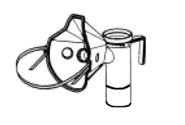 Picture of PARI LC® D Handheld Nebulizer Kit Small Volume 8 mL Medication Cup Pediatric Aerosol Mask Delivery022H73P50