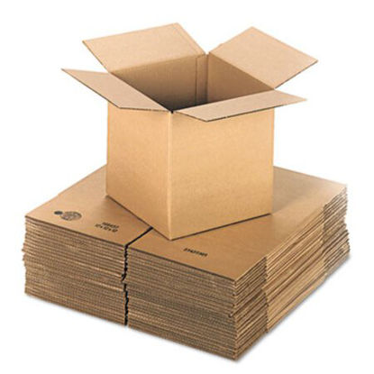 Picture of Cubed Fixed-Depth Shipping Boxes, Regular Slotted Container (RSC), 12" x 12" x 12", Brown Kraft, 25/BundleUFS-121212