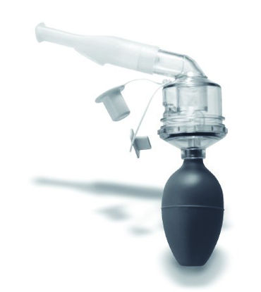 Picture of Lexan® Handheld Nebulizer Kit Small Volume 5 mL Medication Cup Universal Mouthpiece Delivery45