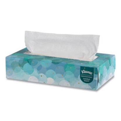 Picture of White Facial Tissue, 2-Ply, White, Pop-Up Box, 100 Sheets/BoxKCC-21400BX