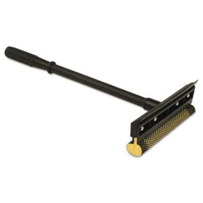 Picture of General-Duty Squeegee, 8" Sponge Head/Rubber Blade, 16" Plastic HandleBWK-816
