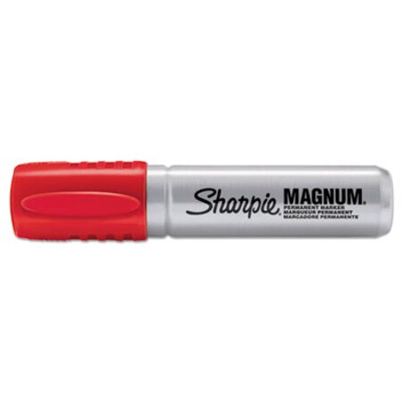 Picture of Magnum Permanent Marker, Broad Chisel Tip, RedSAN-44002