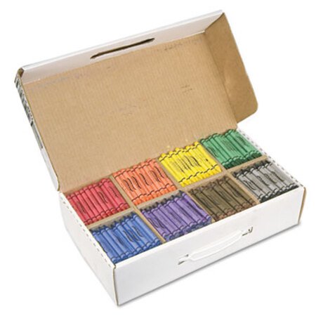 Picture of Crayons Made with Soy, 100 Each of 8 Colors, 800/CartonDIX-32350