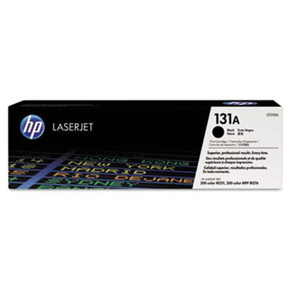 Picture of HP 131A, (CF210A) Black Original LaserJet Toner CartridgeHEW-CF210A