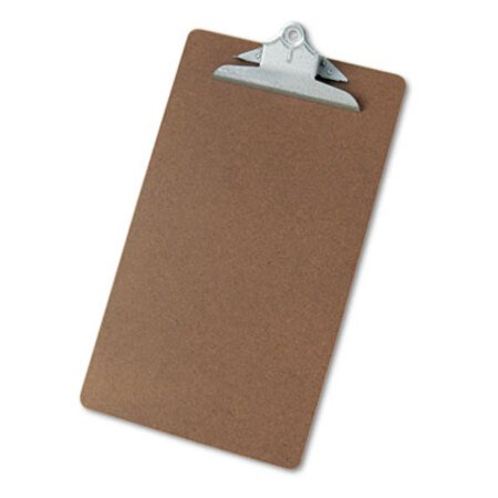 Picture of Hardboard Clipboard, 1" Capacity, Holds 8 1/2 x 14, BrownUNV-40305