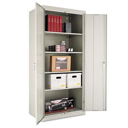 Picture of Assembled 78" High Storage Cabinet, w/Adjustable Shelves, 36w x 24d, Light GrayALE-CM7824LG
