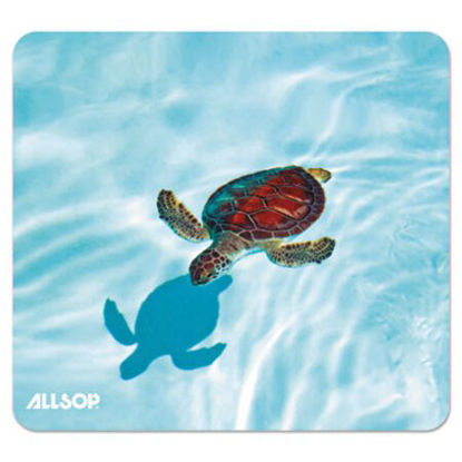 Picture of Naturesmart Mouse Pad, Turtle Design, 8 1/2 x 8 x 1/10ASP-31425