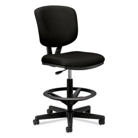 Picture of Volt Series Adjustable Task Stool, Supports Up to 275 lb, 22.88" to 32.38" Seat Height, BlackHON-5705GA10T