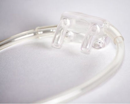 Picture of ETCO2 Nasal Sampling Cannula with O2 Delivery With Oxygen Delivery Adult Straight Prong / NonFlared Tip329-032-10-125UE
