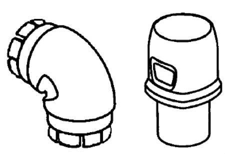 Picture of CPAP Mask Elbow Kit FlexiFit™ 431400HC203