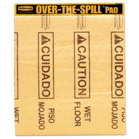 Picture of Over-The-Spill Pad Tablet with Medium Spill Pads, Yellow, 22/PackRCP-4254