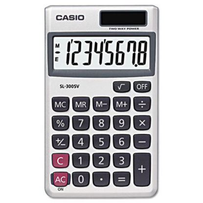 Picture of SL-300SV Handheld Calculator, 8-Digit LCDCSO-SL300SV