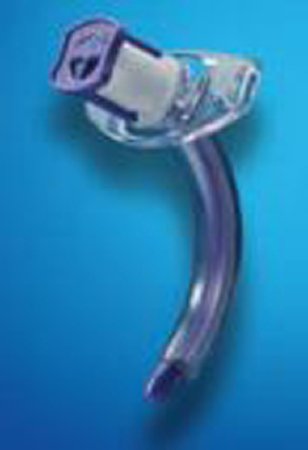 Picture of Tracheostomy Tube Portex® Blue Line Ultra® Fenestrated Size 10 Uncuffed100/816/100