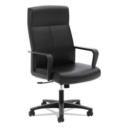 Picture of HVL604 High-Back Executive Chair, Supports Up to 250 lb, 16.25" to 20.75" Seat Height, BlackBSX-VL604SB11