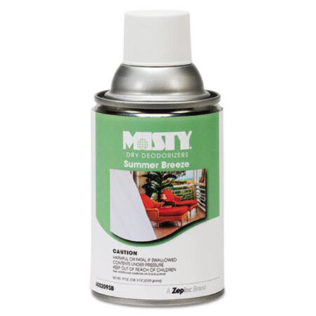 Picture of Metered Dry Deodorizer Refills, Summer Breeze, 7 oz Aerosol Spray, 12/CartonAMR-1015013