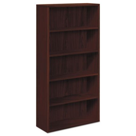 Picture of 10500 Series Laminate Bookcase, Five-Shelf, 36w x 13-1/8d x 71h, MahoganyHON-105535NN