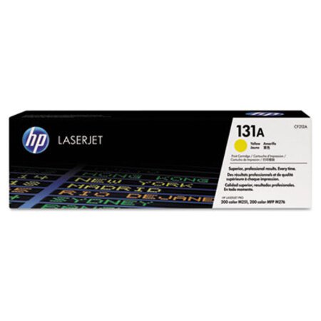 Picture of HP 131A, (CF212A) Yellow Original LaserJet Toner CartridgeHEW-CF212A