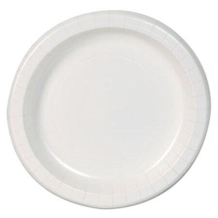 Picture of Basic Paper Dinnerware, Plates, White, 8.5" dia, 125/Pack, 4/CartonDXE-DBP09WCT